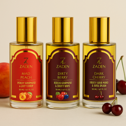 Berry & Peach Indulgence Combo Set of 3